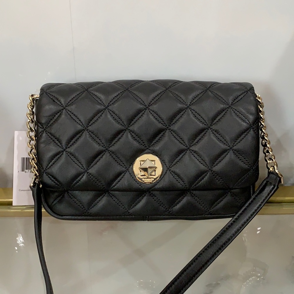 Kate spade flap turn lock crossbody